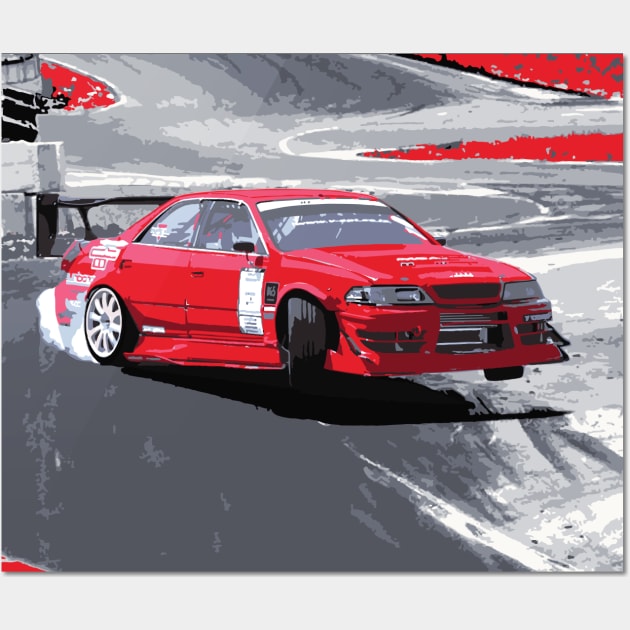 Daigo Saito ebisu circuit D1GP JZX100 JUMP CHASER DRIFT